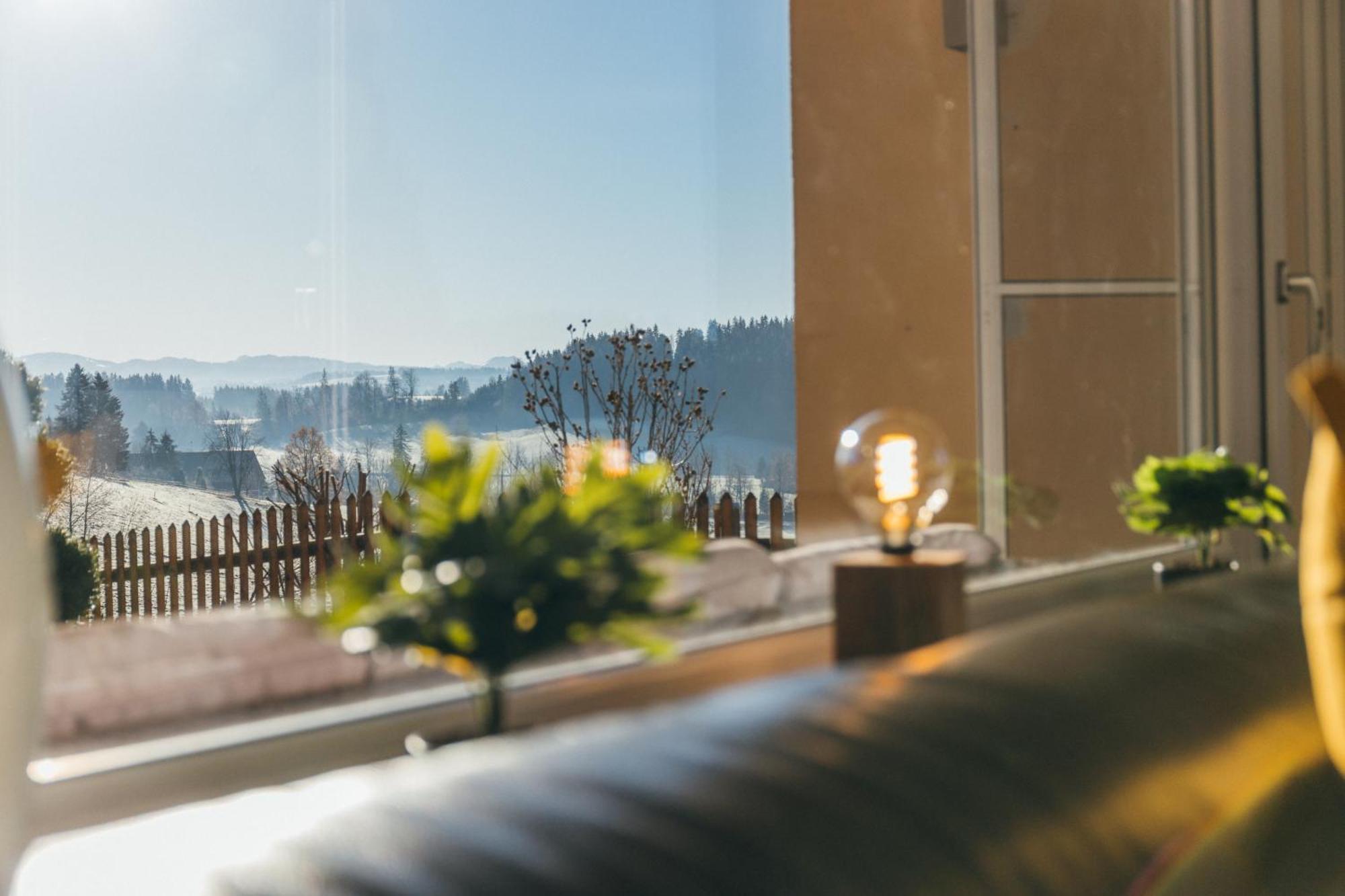 Ferienwohnung Alpenblick I Kamin I Private Sauna Wangen im Allgaeu Exterior photo